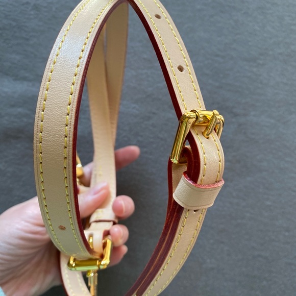 Real Leather Adjustable  Shoulder Strap Pochette Eva Favorite Nano Speedy - Picture 5 of 7